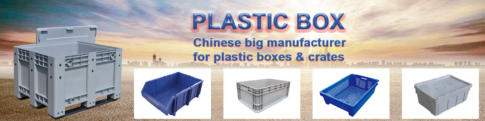 China best Plastic Opslagkrat op verkoop