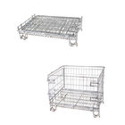 Wine Industry Heavy Duty Wire Mesh Boxes Customized Size And Color