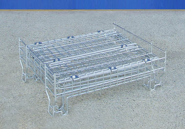 Cellular Mild Steel Metal Mesh Cage Durable Warehouse Wire Mesh Container