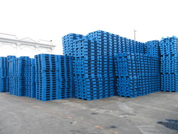 Anti Slip Collapsible Plastic Pallets Space Saving Plastic Shipping Pallets