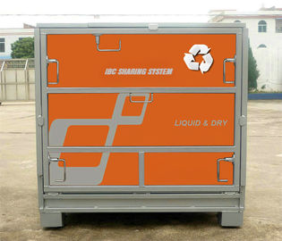 Hot Dip Galvanized Stainless Steel IBC Tank Powder Coated Metal IBC Tote