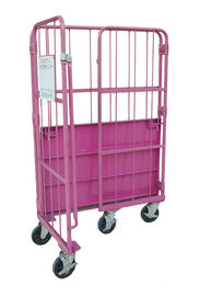Foldable Roll Cage Trolley Space Saving Customized Size And Colors