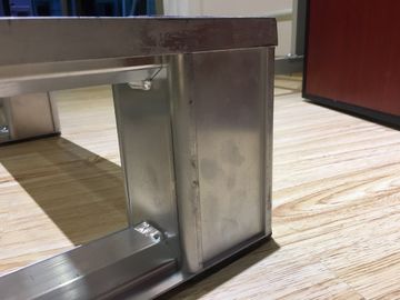 Lightweight Stackable Metal Pallets Space Saving 2500kg Static Load