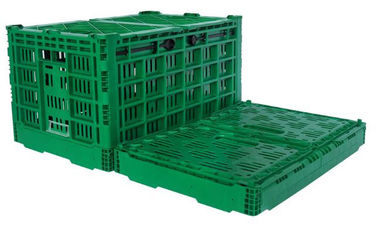 Agriculture Vegetables Fruit Plastic Storage Crate Vented Foldble Turnover Box