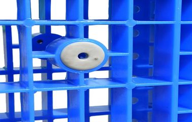 Heavy Duty Tray Large Hdpe Plastic Pallets Stackable Double Sides SGS Certificate