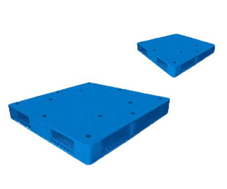 Durable Flat Surface Industrial Plastic Pallet 1000*1000mm Warehouse Storage Packing