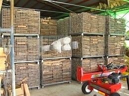 Foldable Supermaket Electro Zinc Plated Wire Mesh Storage Containers