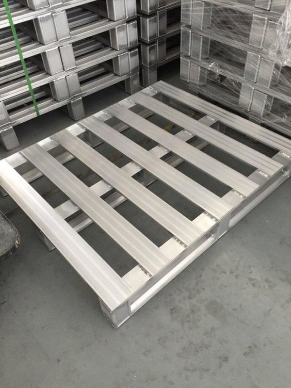 Weatherproof  Metal Storage Pallet Galvanized Steel Pallet For Clean Room