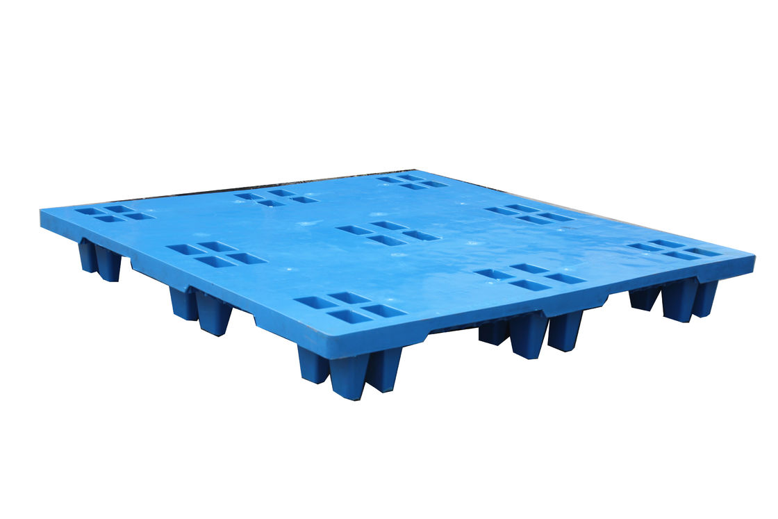 Lightweight 44*44*5.4 Plastic Shipping Pallets Nine Feet Erosion Resistant